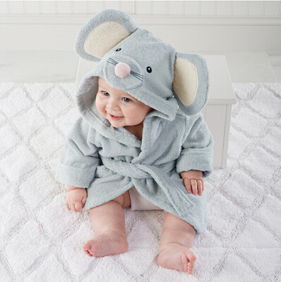

Baby Hooded kids bath towel/Animal Modeling Swimming bathrobe/Baby cartoon