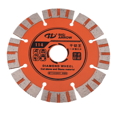 

Huafeng giant arrow HF-8280003 114 stone cutting piece dry slice diamond saw blade for stone