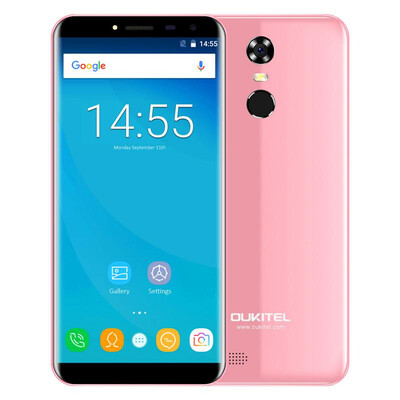 

OUKITEL C8 3G Phablet 55 inch 25D Arc Screen Android 70 MTK6580A 13GHz Quad Core 2GB RAM 16GB ROM Fingerprint Scanner 80MP Re