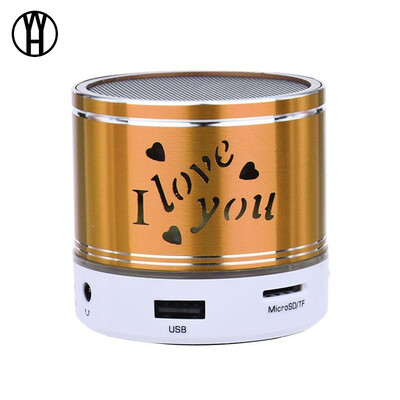 

WH S41U Outdoor Metal LED Card Mini Wireless Bluetooth Speaker for xiaomi samsung huawei iphone