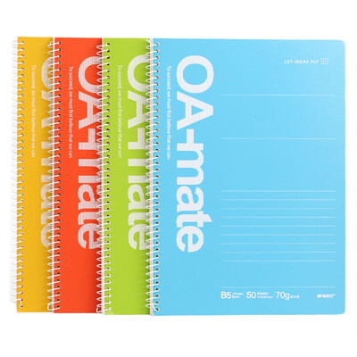 

Morning light M & G APY6K811 excellent color B5 multi-color single coil book soft copy notes diary 50 page 4 installed