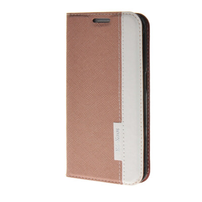 

MOONCASE Mixed colors Leather Side Flip Wallet Card Holder Stand Pouch Case Cover for Samsung Galaxy S6 Edge Brown