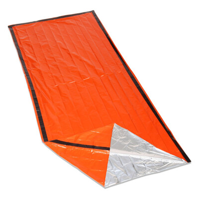 

Orange Outdoor Camping Emergency Warm Heat Waterproof Survival Sleeping Bag