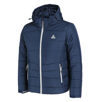 

PEAK mens cotton clothing autumn&winter new thick cotton coat wear-resistant warm outdoor sports jacket DF584051 deep blue L code