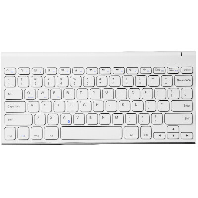 

BOW) HB086 ergonomic wireless Bluetooth keyboard white