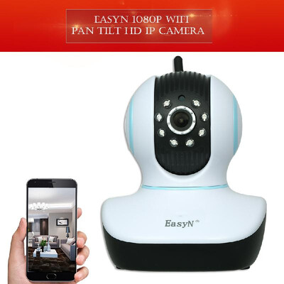 

EasyN 1080P Wireless WIFI Pan Tilt HD IP Camera 20MP 129¡± CMOS 36mm Lens Support PTZ Two-way Audio Night Vision Phone APP Rem