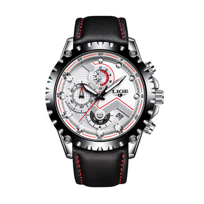 

Fashion Sport Men Watches 3ATM Water-resistant Quartz Watch Luminous Man Wristwatch Male Relogio Musculino Chronograph