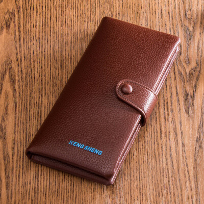 

Retro nostalgic buttons short wallet men wallet soft Wallet
