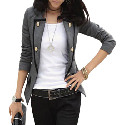 

CT&HF Women Slim Short Small Suit Jacket Coat