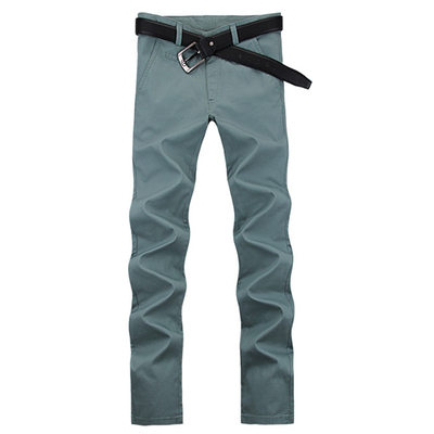 

Zogaa Korean Men's Pants Casual Slim Fashion Pure Cotton Straight