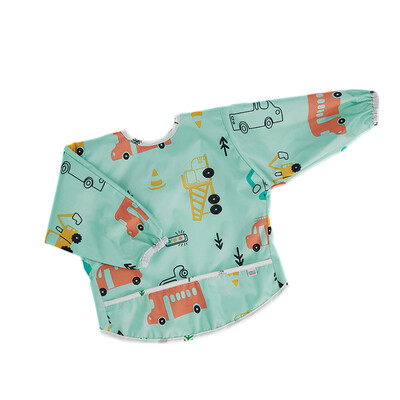 

Babycare childrens gowns baby eating gowns waterproof splash-proof childrens long-sleeved bibs anti-dressing 5206 Frida highway