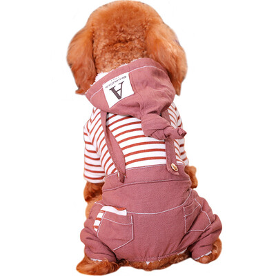 

Huayuan favors hoopet pet dog clothes small&medium dogs autumn&winter wear four-legged clothes witch hat strap XL