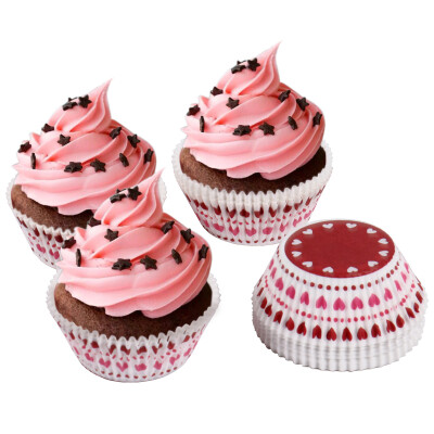 

Jingdong supermarket Baijie Baijie Ma Fen Cup cake cups high temperature paper cups 100 only