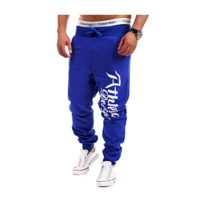 

Zogaa New Eurppe Casual Printing Long Men's Active Pants