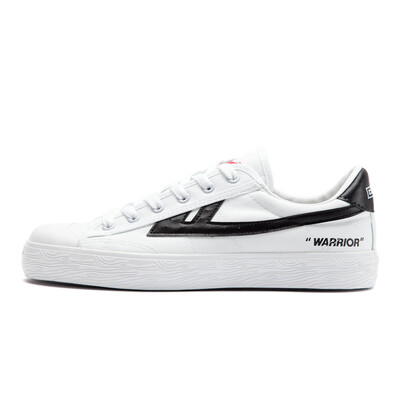 

Pull back Warrior back to the official flagship store back to heavens sister sister version of CHAPING joint starter ins super fire canvas shoes WB-1L low-key white black 36