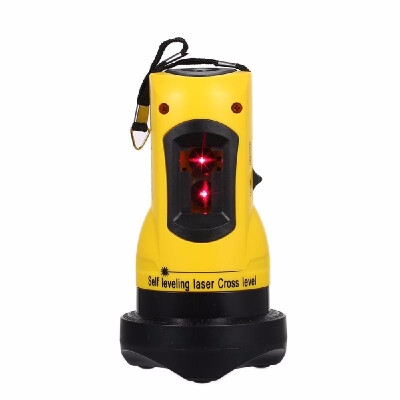 

Household 2 Lines Cross Laser Level Device 360 Rotary Cross Line Leveling Can Be Used with Overrange Alarm Outdoor Receiver Vertic