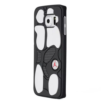 

MITI 8 Types, 3D Air Jordan Sneakers Sole Phone Cases for Samsung Galaxy S6 Edge G9250 Jumpman Shoes Back Cover PVC Rubber Cover