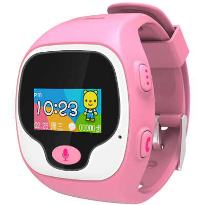 

Yubi ubbie phone watch pink voice dialing English translation smart encyclopedia children&39s watch student 360 degrees security positioning micro talk talk bracelet watch