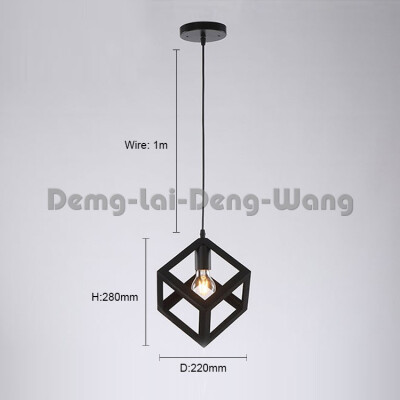 

Best-selling Loft Design Indoor Hanging Light Geometric For Bar