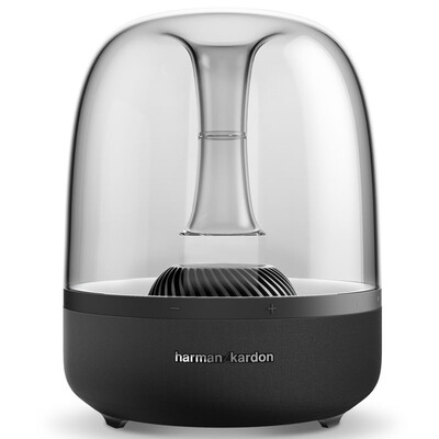 

Harman Kardon (Harman Kardon) AURA Emerald беспроводной Bluetooth стерео субвуфер компьютер / TV маленькие колонки звукового поля все черные на древесном угле