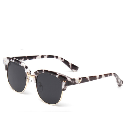 

FEIDU Brand High Quality Semi-Rimless Sunglasses Women Men Vintage Half Frame Sun Glasses Unisex Gafas De Sol Hombre