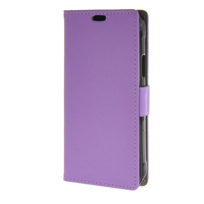 

MOONCASE Flip Leather Wallet Card Slot Stand Back чехол для Samsung Galaxy S6 Active G890 Purple 02