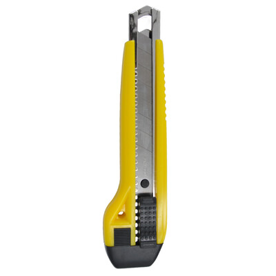 

SUNWOOD 91023 Large metal sheathed utility knife paper cutter yellow