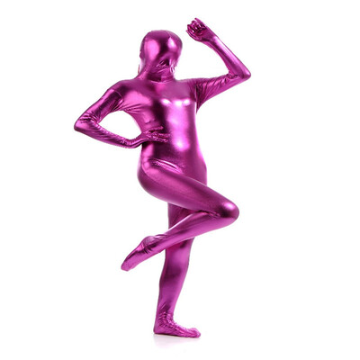 

24 Hrs Shipped Out Womens Metallic Full Bodysuits Sexy Tights Suits Women Halloween&Stage Performance Fancy Dress