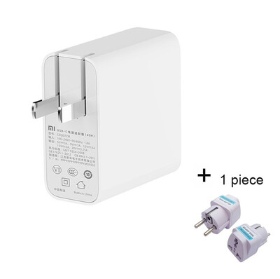

For Original Xiaomi Mi USB-C Charger 65w Output Rate Socket Power adapter Type-C Port USB PD 20 Quick Charge QC 30 Type C