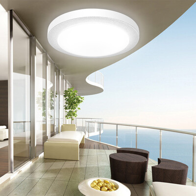 

For the first time led ceiling lamp restaurant lights balcony lights bright silver side of the bread light 21 21cm white DD2101 6W