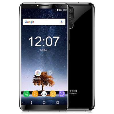 

OUKITEL K6 4G Phablet 60 inch Android 71 MTK6763 Octa Core 20GHz 6GB RAM 64GB ROM 6300mAh Battery Four Cameras Fingerprint