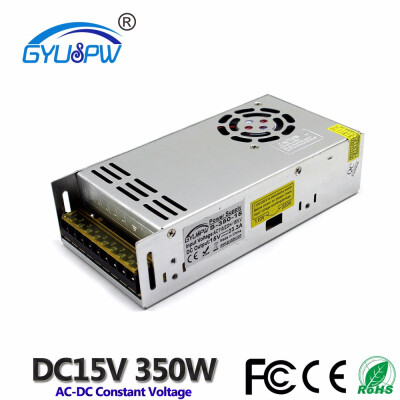 

Power Supply DC15V 233A 350W Switching Power Source Transformer 110V 220V AC to DC15v Led Driver For Led Module sign Light CCTV