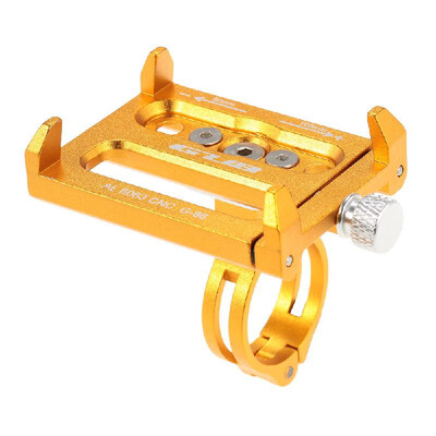

GUB Aluminum Alloy Bicycle Bike All-purpose Phone Holder Handbar Clip Stand Mount Bracket for 35"-62" Mobile Phone for Android f