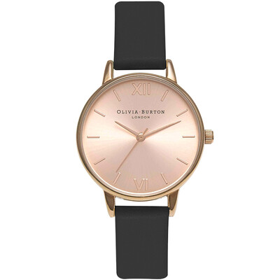 

OliviaBurton Womens Watch Womens Streamer Simple Fashion Retro Style Quartz Sun Pattern Couples Watch OB15MD39