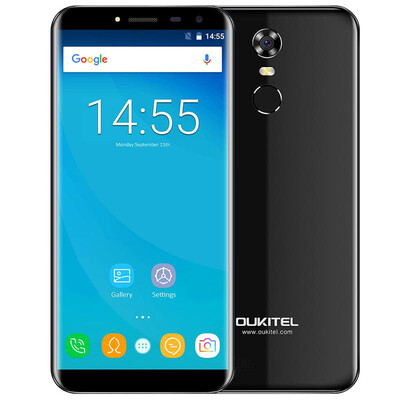 

OUKITEL C8 3G Phablet 55 inch 25D Arc Screen Android 70 MTK6580A 13GHz Quad Core 2GB RAM 16GB ROM Fingerprint Scanner 80MP Re