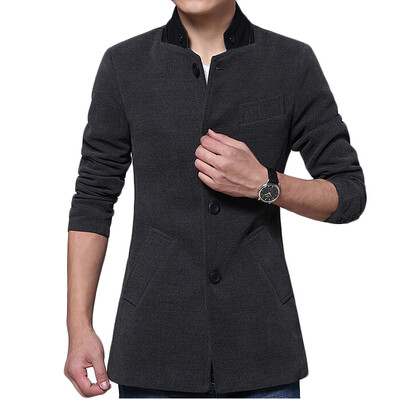 

Zogaa Winter New Korean Mens Wind Stand Collar Slim