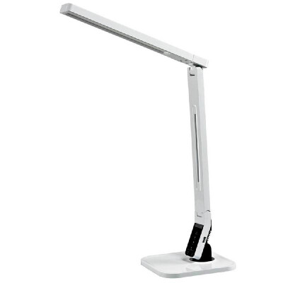 

15W LED Desk Lamp with USB Charging Port Touch Control 4 Lighting Mode with 5 Brightness Levels Timer Memory Function Black&Wh