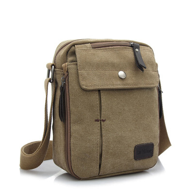 

NovelTeez Casual small Messenger bag Korean canvas bag shoulder bag men bag Outdoor multifunctional travel bag tide