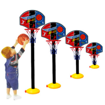 

Kids Sports Portable Basketball Toy Set with Stand Ball & Pump Toddler Baby