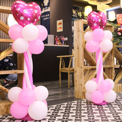 

Extreme space JDKJ balloon column road lead wedding baby birthday layout decoration party road lead wedding supplies opening celebration 1