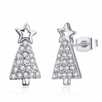 

Yoursfs New Package home fashion Christmas series Christmas tree stud Earrings