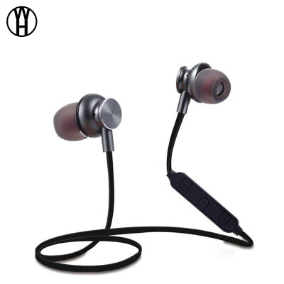 

WH M6 In-ear Stereo Sports Fashion Magnetic Wireless Bluetooth Headphone for xiaomi samsung huawei iphone