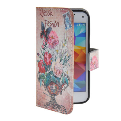 

MOONCASE Pattern Style Leather Side Flip Wallet Card Slot Pouch Stand Shell Back Case Cover For Samsung Galaxy S5 i9600