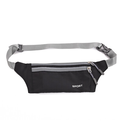

Waterproof Running Belt Bum Waist Pouch Fanny Pack Camping Sport Hiking Zip Bag