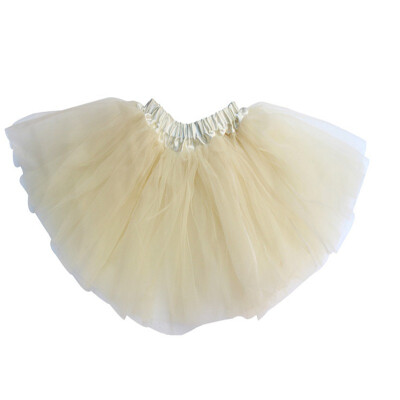 

BUEBOS NINOS 2015 New Summer Fashion Tutu Skirt 13 Solid Colors Cute 3 Layers Mini Tulle Pettiskirt Free Shipping