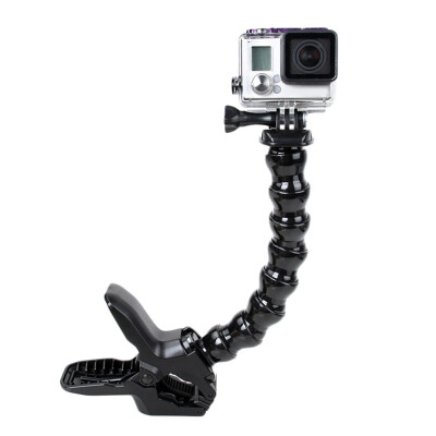 

Flex Clamp Clip Mount Holder + Adjustable Neck For Gopro SportCamera