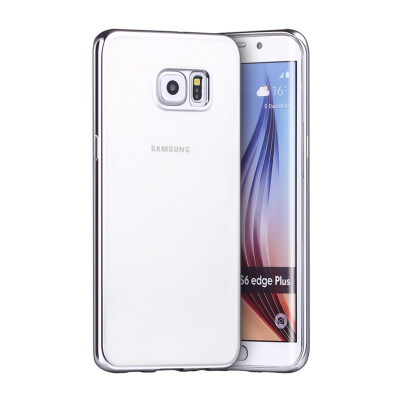 

MOONCASE мягкой тпу транспарентных обратно обшивки стороны дело прикрытие для Samsung Galaxy S6 Edge Plus