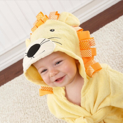 

Blue Shark Baby Bath Towels Mouse Newborn Blanket Bedding Swaddle Animal Bathrobe Hooded Bathing Towel Baby Stuff