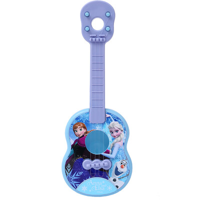 

Disney Disney childrens musical instrument ice romance simulation guitar baby beginner can play mini musical instrument toy SWL-705B