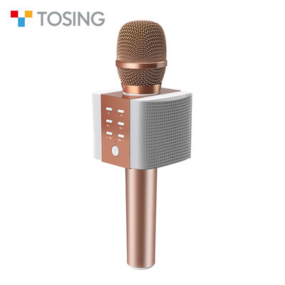

TOSING karaoke microphone Blue tooth Wireless Condenser microfone professional Mobile Phone KTV MIC music Player for iOS Android